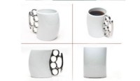 Knuckle Mug White
